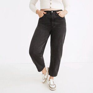 Madewell Balloon Jeans - 29 - Noll (Faded Black Wash)